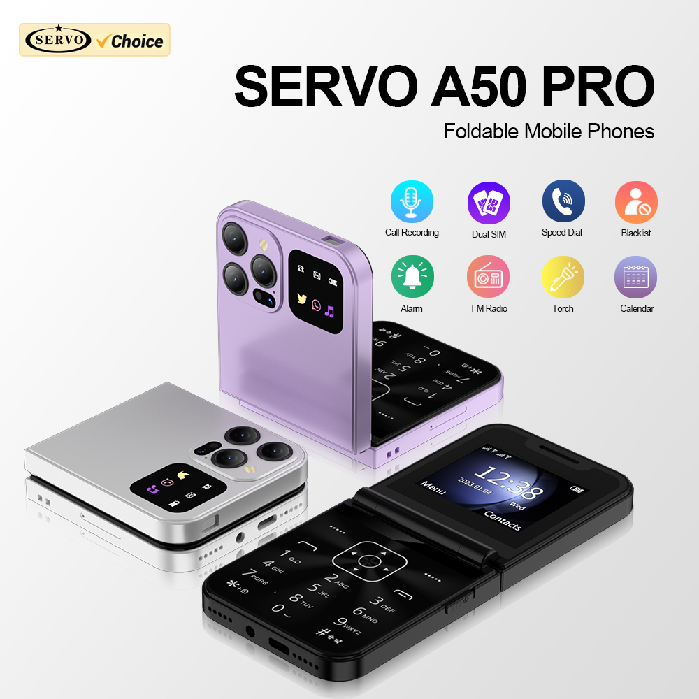 Tft Display 2.4 - Servo a50 pro flip telefone móvel