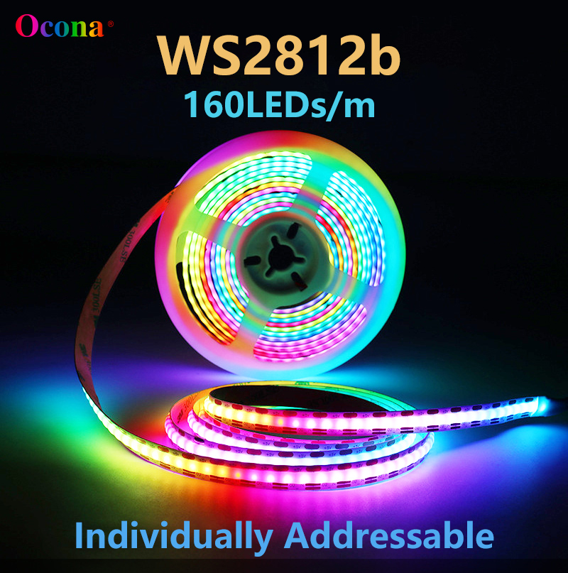 Ws2812b ip65 dc5v spi rgb-ic l - Ws2812B Strip 5V avaliação e preço
