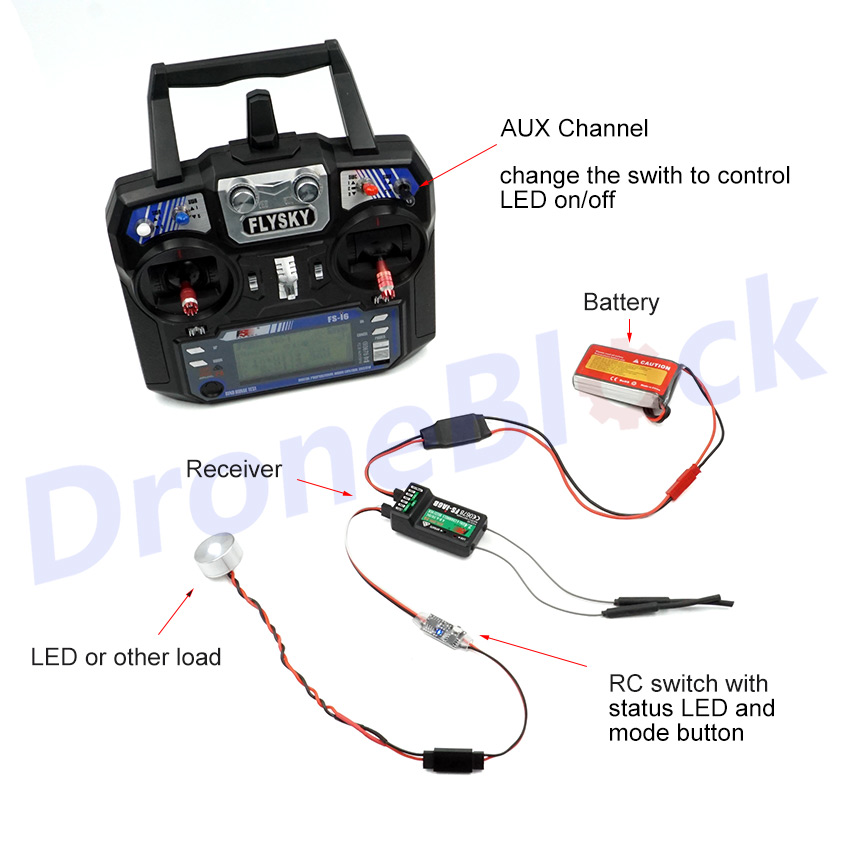 Multi-modo rc remoto eletrônic - Relay Module 1 Channel avaliação e preço