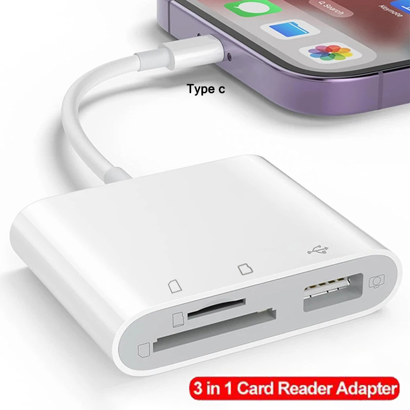 Leitor de cartões SD USB C par - Sd Card Module avaliação e preço