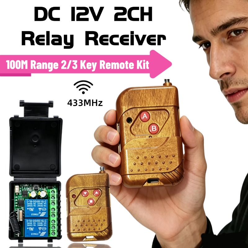Módulo de Relé 433.92Mhz DC 9- - Ir Remote Module avaliação e preço