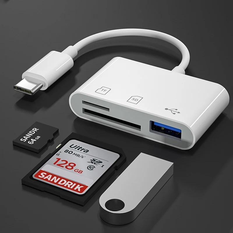 Adaptador Hub Conversor 3 em 1 - Sd Card Module avaliação e preço