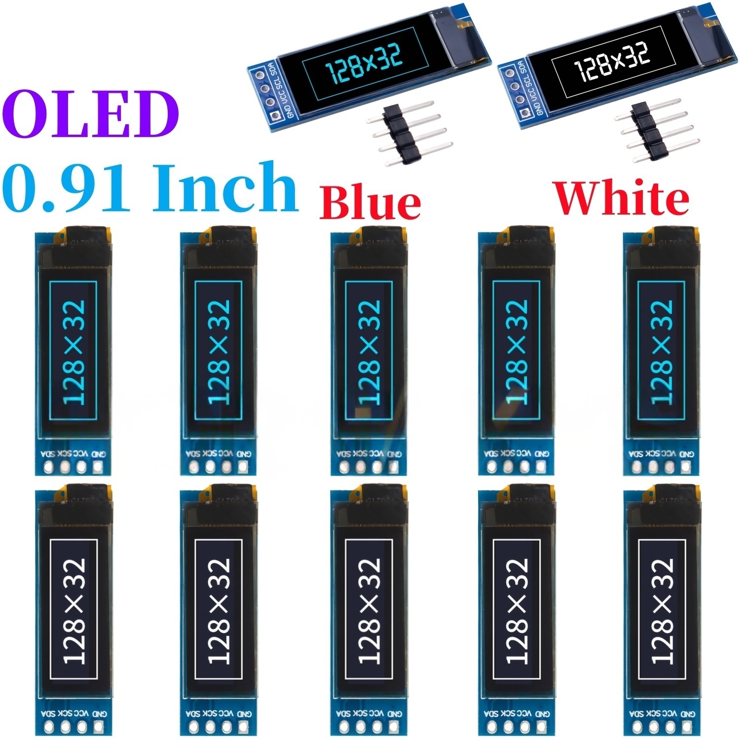 XZG 1-20PCS Display OLED LCD I - Ssd1306 avaliação e preço